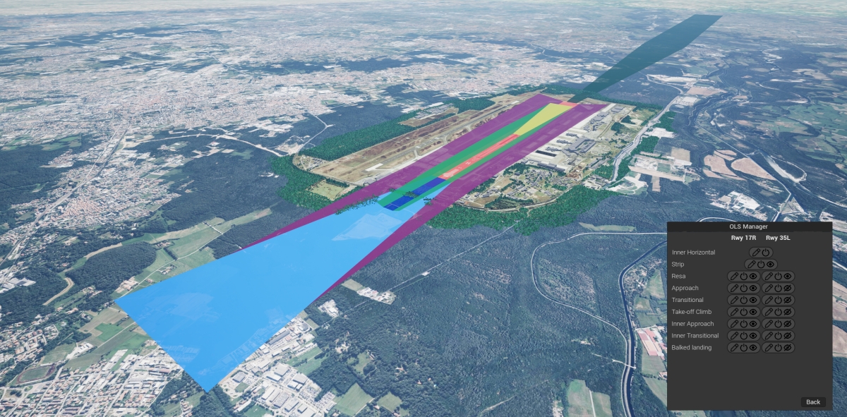 MastVision now supports Obstacle Limitation Surfaces